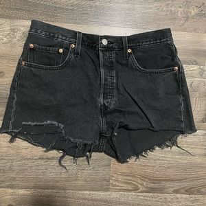 Levi's 501 Jean Short size 31 Black